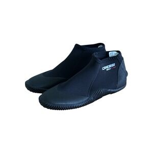 Cressi 3mm Black Ibiza Neoprene Diving Boots Size 8 Men 9 Women NWOT